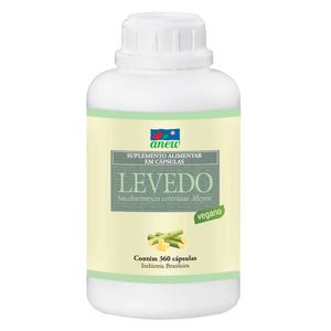 Levedo Vegano 360 Cápsulas - Anew