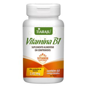 Vitamina B1 (2.02mg) 60 Comprimidos - Tiarajú