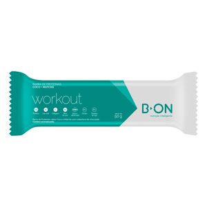 Barra de Proteínas Workout Côco + Matchá 50g - B-On