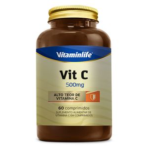 Vitamina C (500mg) 60 Comprimidos - Vitaminlife