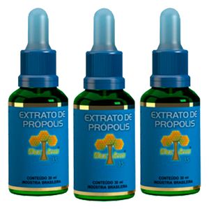 Kit 3x Extrato de Própolis 35 (15%) 30ml - Wax Green