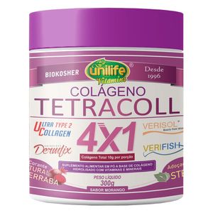 Colágeno Tetracoll 4x1 300g - Unilife