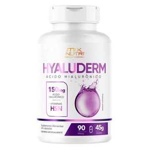 Hyaluderm - Ácido Hialurônico (150mg) 90 Cápsulas - Mix Nutri