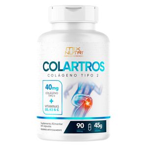 Colartros - Colágeno Tipo II (40mg) 90 Cápsulas - Mix Nutri