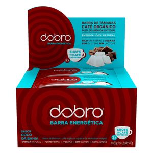 Caixa Barra Energética sabor Coco da Bahia 10x50g - Dobro
