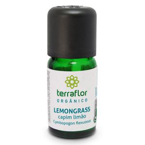 Aceite Esencial de Lemongrass (Orgánico) Lemongrass 10ml - Terra Flor