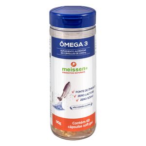 Omega-3 - Aceite de Pescado (1000mg) 60 Cápsulas - Meissen