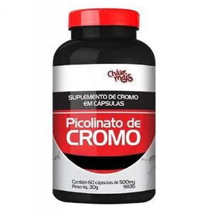 Picolinato de Cromo 60 Cápsulas - Chá Mais