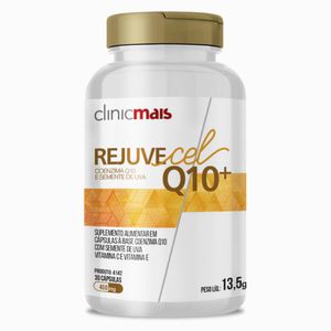 Rejuvecel Q10 - Coenzima Q10 + Semilla de Uva (450mg) 30 Cápsulas - Té Más