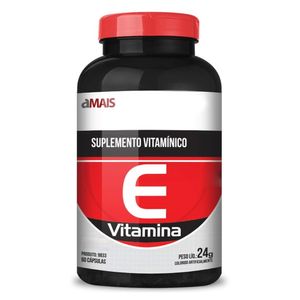 Vitamina E 60 Cápsulas - Chá Mais