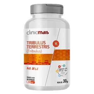 Tribulus Terrestris (500mg) 60 Cápsulas - Chá Mais