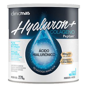 Colágeno Ácido Hyaluron Neutro 275g -  Chá Mais