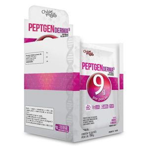 Colágeno Peptgen Derma 9g Sabor Amora Hibisco 15 Sachês - Chá Mais