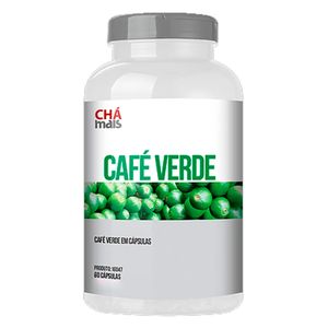 Café Verde com Vitaminas (600mg) 60 Cápsulas - Chá Mais