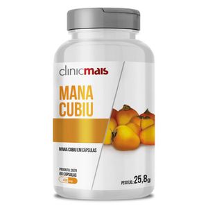 Mana Cubiu (430mg) 60 Cápsulas - Chá Mais