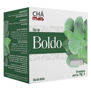 Chá Boldo 10 Sachês - Chá Mais