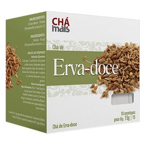 Chá Erva Doce 10 Sachês - Chá Mais
