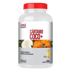 Cártamo + Coco (1000mg) 60 Cápsulas - Té Más