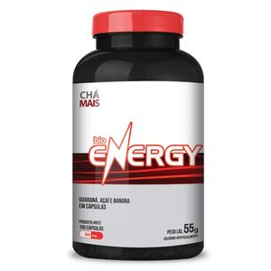 Bio Energy - Guaraná, Açaí e Banana 100 Cápsulas - Chá Mais