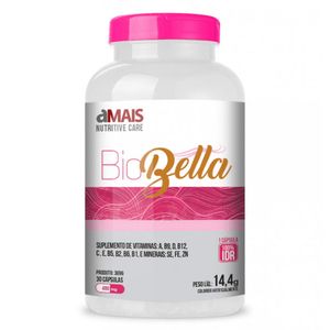 BioBella - Cabello y Uñas (480mg) 30 Cápsulas - Té Más