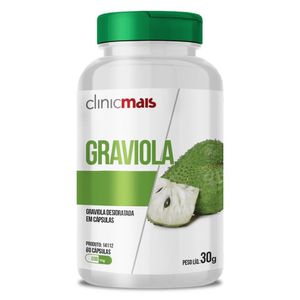 Graviola Desidratada (500mg) 60 Cápsulas - Chá Mais