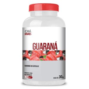 Guaraná (500mg) 60 Cápsulas - Chá Mais