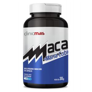 Maca Peruana + Mana Cubiu (500mg) 60 Cápsulas - Chá Mais