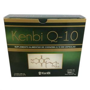 Coenzima Q10 (Ubiquinona 200mg) 30 Cápsulas - Kenbi