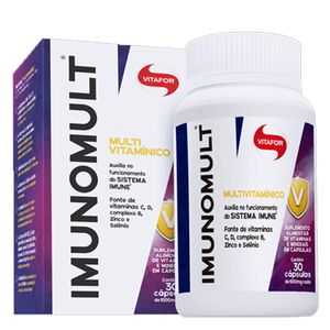 Imunomult - Multivamínico Quelato 30 Cápsulas - Vitafor