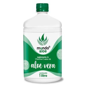 Aloe Vera (Aloe Vera) Natural 1 Litro - Mundo Aloe