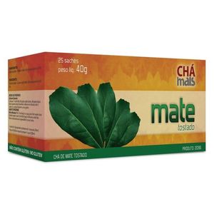 Chá Mate Tostado 25 Sachês - Chá Mais
