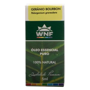 Óleo Essencial Gerânio Bourbon 5ml - Wnf