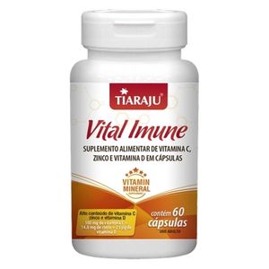 Vital Immune (550mg) 60 Cápsulas - Tiarajú