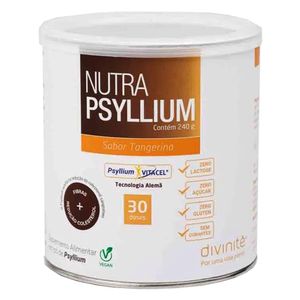 Nutra Psyllium (Vegan) sabor Tangerina 240g - Divinité