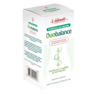 Duobalance Probiótico (250mg) 30 Cápsulas Vegetarianas - Naturalis