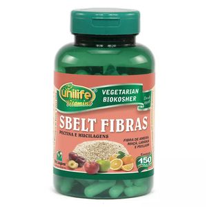 Fibras - Sbelt Fibra (500mg) 150 Cápsulas Vegetarianas - Unilife