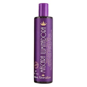 Máscara Iluminadora (Aloe vera, Andiroba e Noni) 300ml - LiveAloe