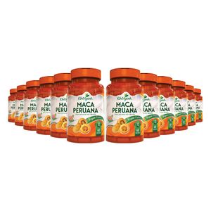 Caixa 12x Maca Peruana (500mg) 60 Cápsulas Veganas - Katiguá