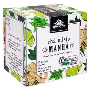 Té Mixto de la Mañana 10 Sobres (Té Verde, Jengibre, Menta y Limón) 10g - Herbal Kampo