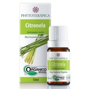 Óleo Essencial Citronela (Orgânico) 10ml - Phytoterápica