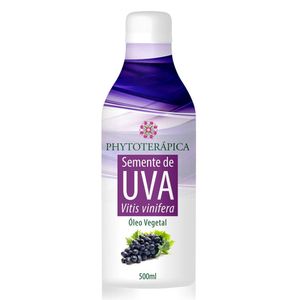 Óleo Vegetal Semente de Uva 500ml - Phytoterápica
