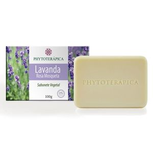 Sabonete Vegetal Lavanda e Rosa Mosqueta 100g - Phytoterápica
