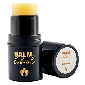 Balm Labial Sem Cor (Ceras Vegetais de Arroz, Oliva e Girassol) 4g - Cativa Natureza