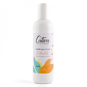 Leite Multiuso Calêndula (Calêndula, Camomila e Aloe Vera) 240ml - Cativa Natureza