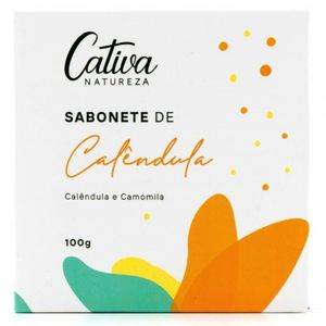 Sabonete Sólido de Calêndula 100g - Cativa Natureza