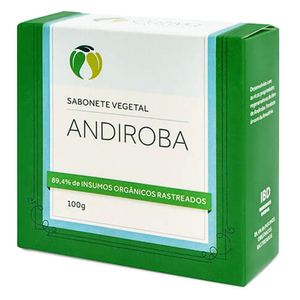Sabonete Sólido Vegetal de Andiroba 100g - Cativa Natureza