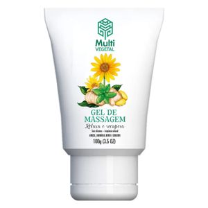 Gel de Massagem com Ervas Medicinais (Relaxa e Recupera) 100g - Multi Vegetal