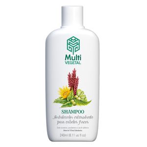 Shampoo Fortalecedor e Estimulante Para Cabelos Fracos 240ml - Multi Vegetal