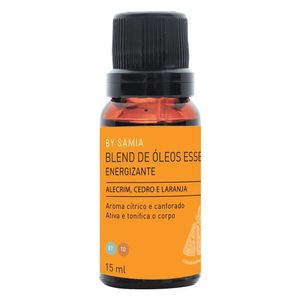 Blend de Óleos Essenciais Energizante (Alecrim, Cedro e Laranja) 15ml - By Samia