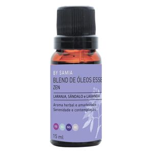 Blend de Óleos Essenciais Zen (Laranja, Sândalo e Lavanda) 15ml - By Samia